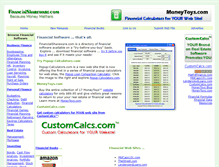 Tablet Screenshot of financialshareware.com